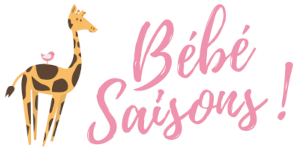 bébé saisons girafe illustration rose puériculture