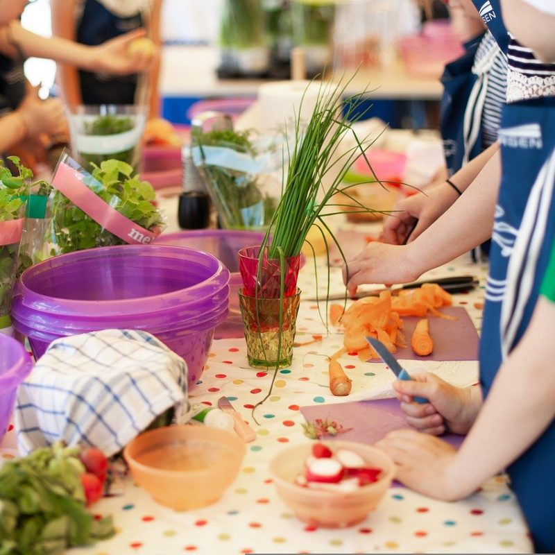 Des repas scolaires sains